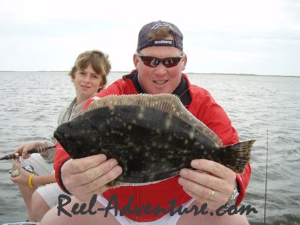 First Flounder too!
