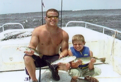Matt and Jacob caught these fish on July 3rd, 2006.