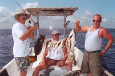 Jacob Humrich caught these large fish aboard Affordable Charters. Jacob Humrich caught these large fish aboard Affordable Charters.