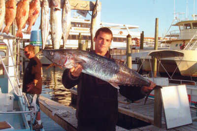 Shawn Carty caught this nice King Mackerel aboard the Cherrio Lady with Captain Caleb Batson.