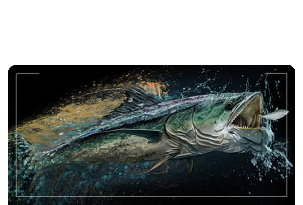"kingfish" Digital Artwork by Mark Mayo